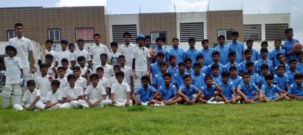 Students happily playing during school hours